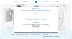 Desktop Screenshot of izotopcentrum.sk
